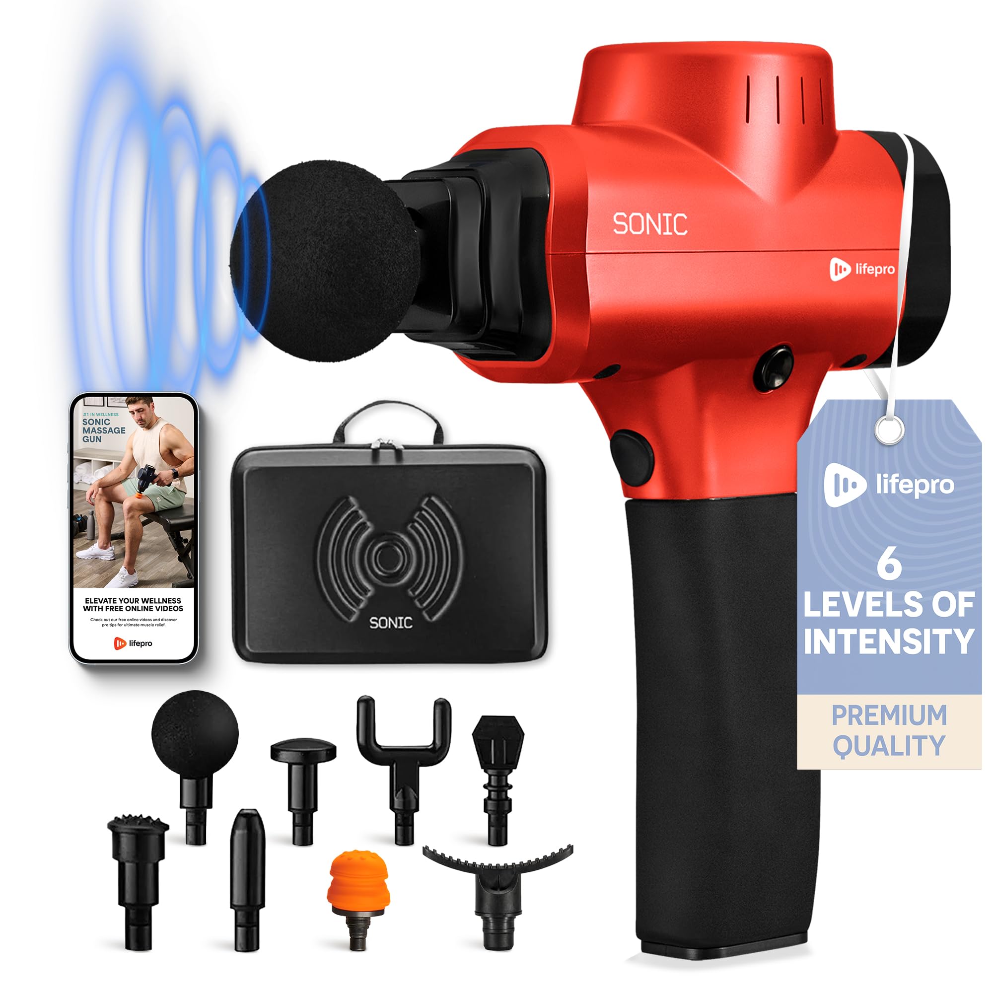 LifePro 5 Speed Massage Gun