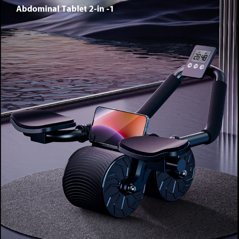 Auto-Rebound Ab Wheel Roller
