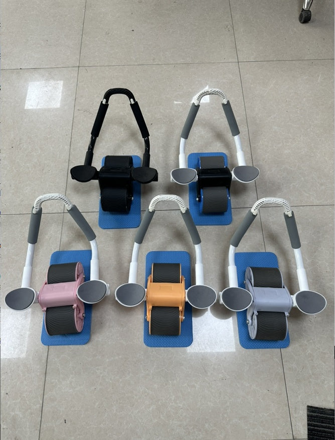 Auto-Rebound Ab Wheel Roller